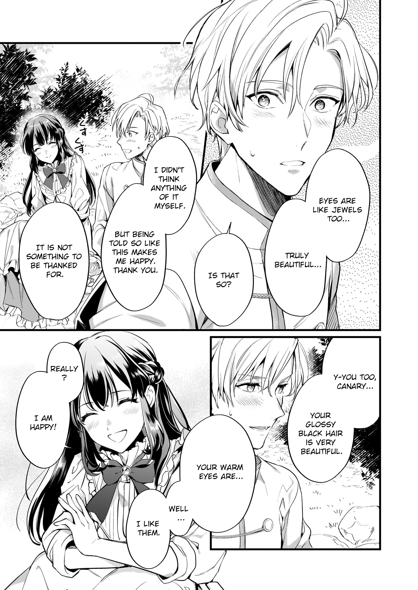 The Exiled Former Lady Loved by a Prince She Found in the Forest, Awakening as a Saint. Chapter 4 Page 13